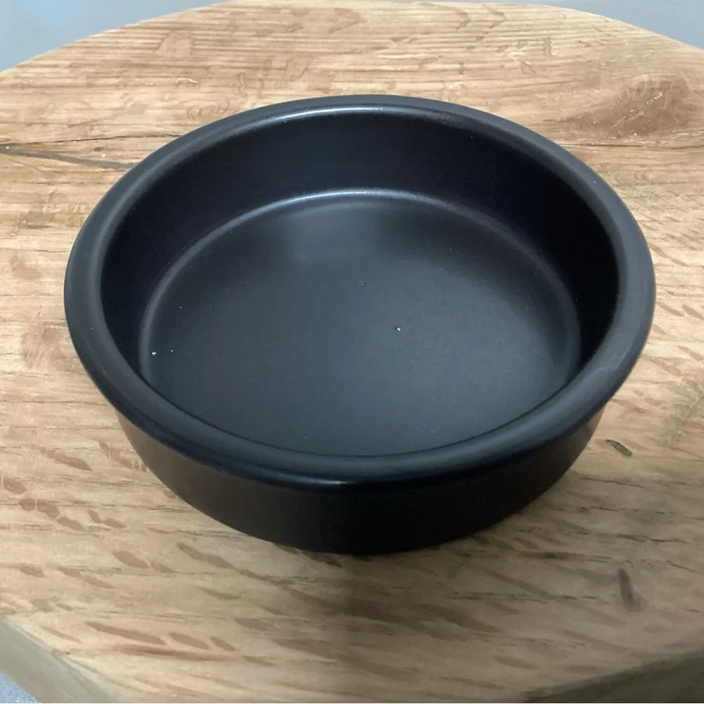 Hand painted Clay / Pottery bowl dish for Pets, Candles, Candy & more. Cute